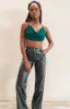 Lioness Born To Be Wild Crop Top Forest Green sold by Beginning Boutique