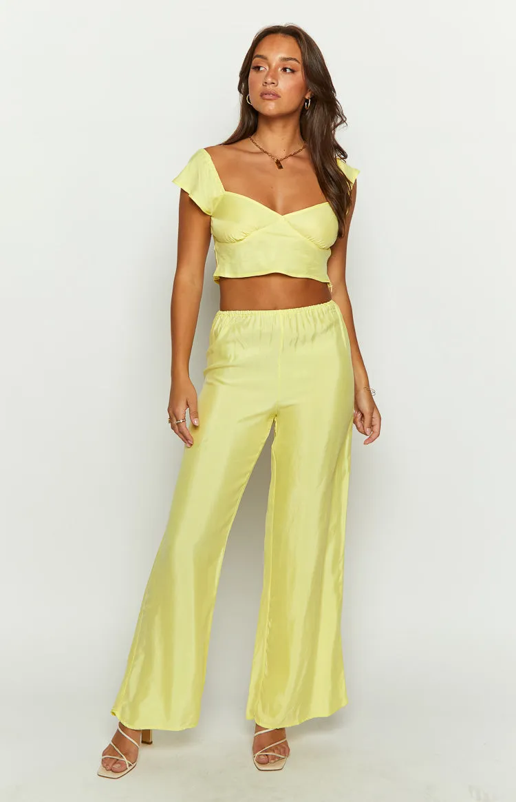 Bridget Yellow Pants sold by Beginning Boutique product image thumbnail 2