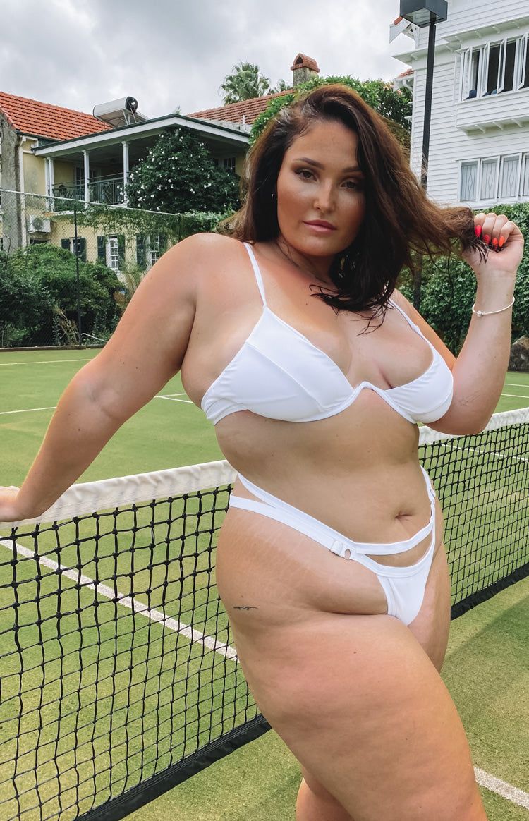 9.0 Swim x Attina Bikini Bottoms White sold by Beginning Boutique product image thumbnail 3