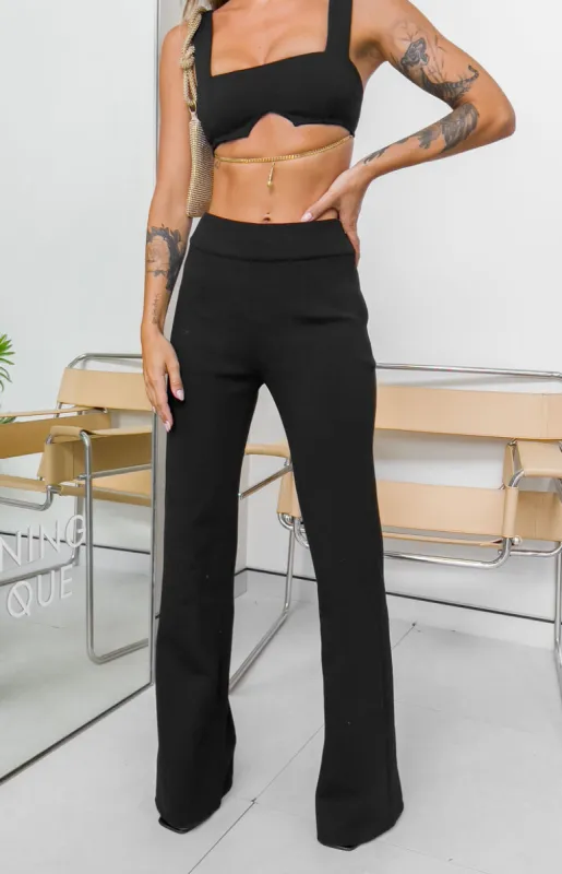 Eve Pants Black sold by Beginning Boutique