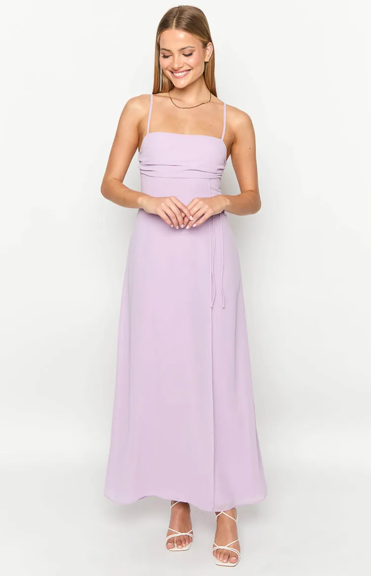 Flossie Lilac Maxi Sleeveless Dress sold by Beginning Boutique product image thumbnail 2