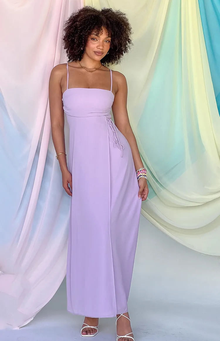 Flossie Lilac Maxi Sleeveless Dress sold by Beginning Boutique