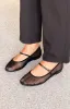 Billini Gilda Black Mesh Ballet Flats sold by Beginning Boutique