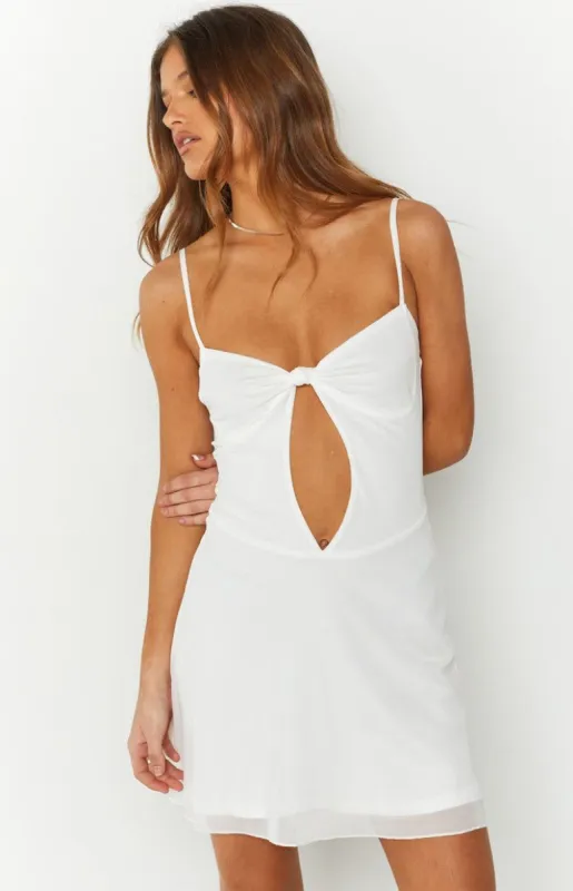 River White Mini Dress sold by Beginning Boutique
