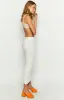 Kasey White Knit Maxi Skirt sold by Beginning Boutique