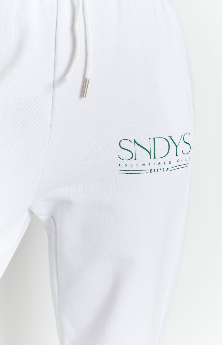 SNDYS Sevens White Sweat Pants sold by Beginning Boutique product image thumbnail 6