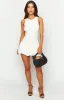 Stiles White Bubble Mini Dress sold by Beginning Boutique