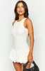 Stiles White Bubble Mini Dress sold by Beginning Boutique