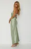 Maiah Khaki Maxi Dress sold by Beginning Boutique