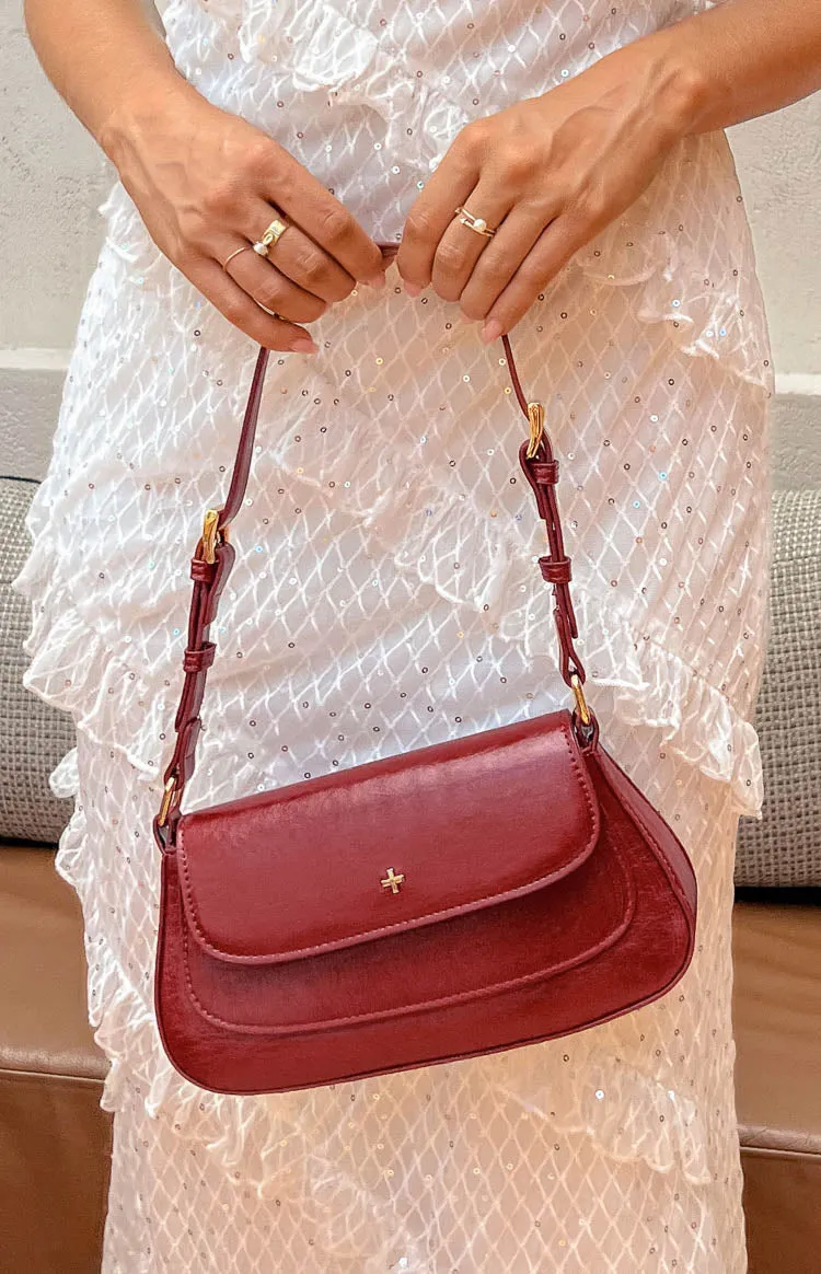 Peta & Jain Nikki Cherry Crinkle Shoulder Bag sold by Beginning Boutique product image thumbnail 3