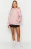 Beginning Pink Lovey Bubble Hoodie sold by Beginning Boutique