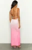 Florris Pink Ombre Mesh Formal Maxi Dress sold by Beginning Boutique