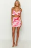 Jessie Pink Satin Crop Top sold by Beginning Boutique