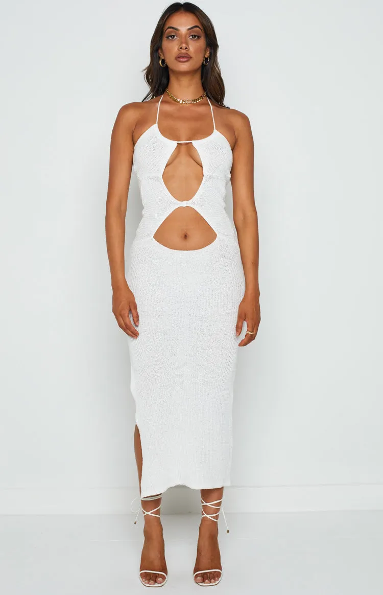 Renata White Cut Out Dress sold by Beginning Boutique product image thumbnail 5