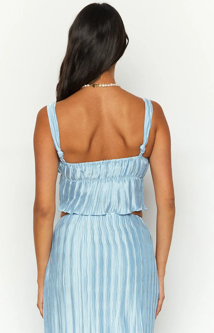 That Occasion Blue Cami Top sold by Beginning Boutique product image thumbnail 5