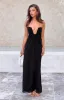 Braelyn Black Strapless Maxi Dress sold by Beginning Boutique