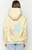 Beginning Cream Star Hoodie sold by Beginning Boutique