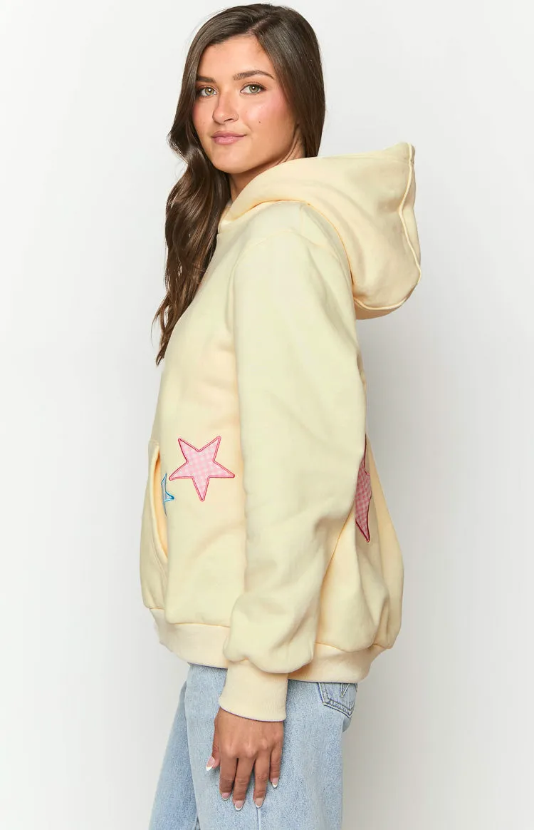 Beginning Cream Star Hoodie sold by Beginning Boutique product image thumbnail 4