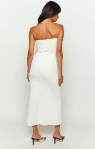 Otherside White Midi Dress sold by Beginning Boutique