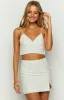 Dallas White Tie Back Top sold by Beginning Boutique