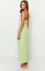 Lenora Green Strapless Maxi Dress sold by Beginning Boutique