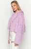 Amy Purple Fringe Jacket sold by Beginning Boutique