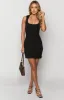 Ovard Black Mini Dress sold by Beginning Boutique