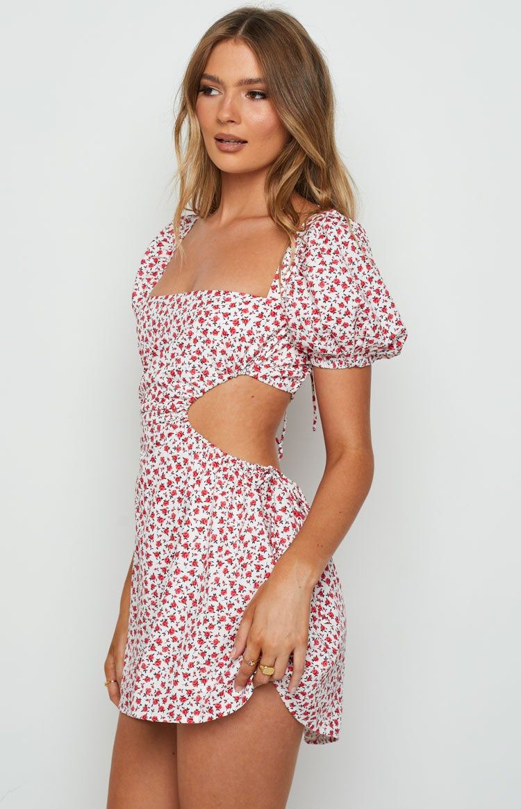 Penelope Mini Dress Pink Floral sold by Beginning Boutique product image thumbnail 4