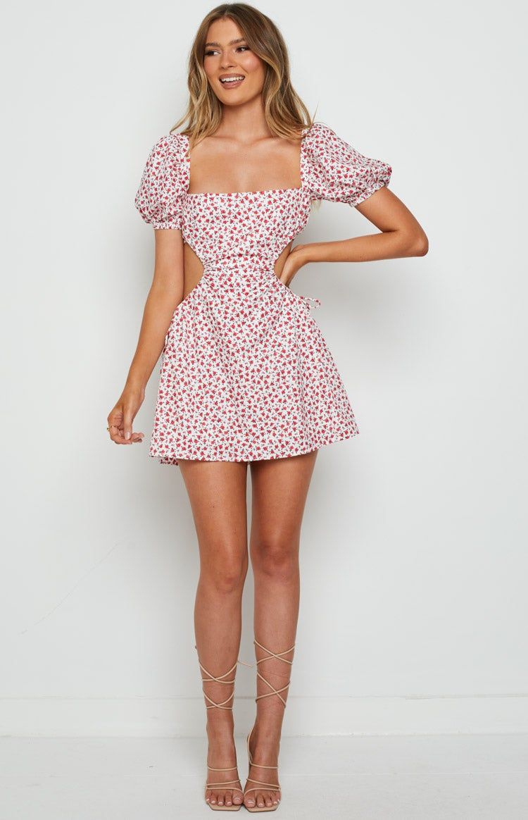 Penelope Mini Dress Pink Floral sold by Beginning Boutique product image thumbnail 2