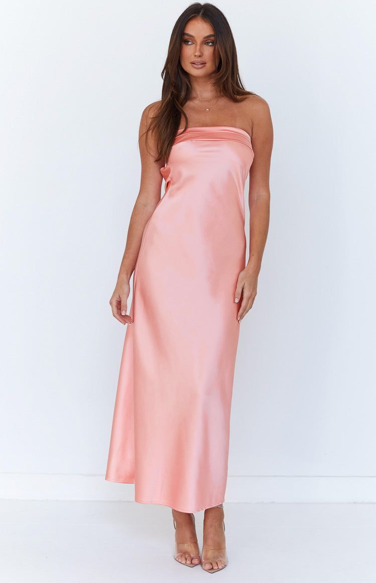 Maiah Pink Maxi Dress sold by Beginning Boutique product image thumbnail 2
