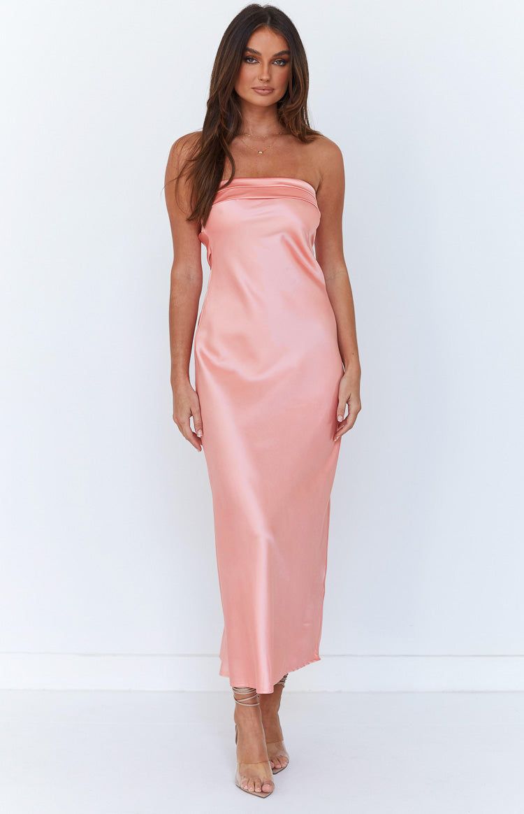Maiah Pink Maxi Dress sold by Beginning Boutique product image thumbnail 3