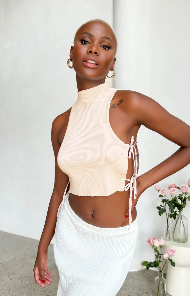 Melanie Light Pink Crop Top sold by Beginning Boutique product image thumbnail 2