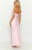 Ella Light Pink Off Shoulder Formal Maxi Dress sold by Beginning Boutique