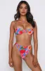 9.0 Swim Jamilla Blue Floral Bikini Top sold by Beginning Boutique