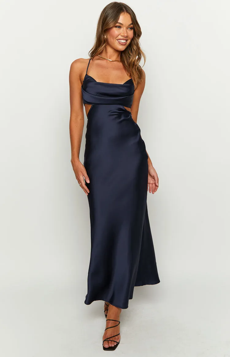 Taleah Navy Formal Maxi Dress sold by Beginning Boutique product image thumbnail 2