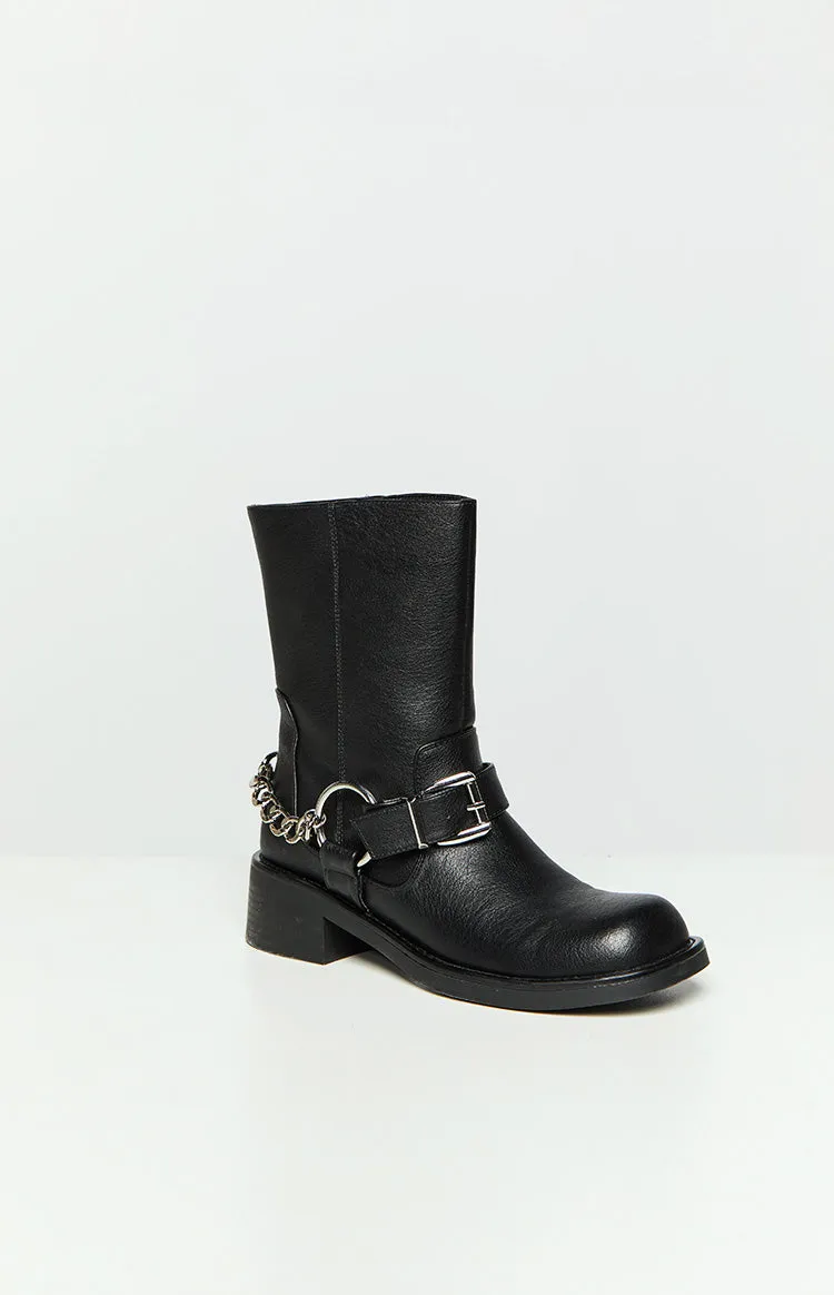Billini Oskar Black Boots sold by Beginning Boutique product image thumbnail 2