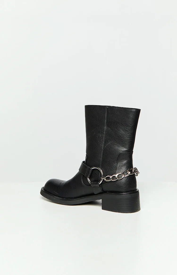 Billini Oskar Black Boots sold by Beginning Boutique product image thumbnail 4
