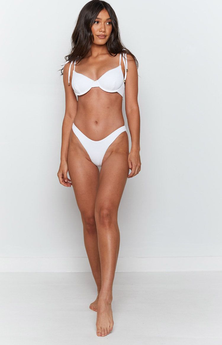 9.0 Swim Palms Bikini Bottoms White sold by Beginning Boutique product image thumbnail 6