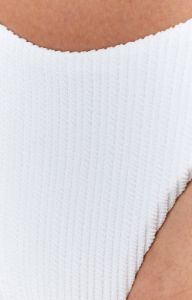 9.0 Swim Palms Bikini Bottoms White sold by Beginning Boutique