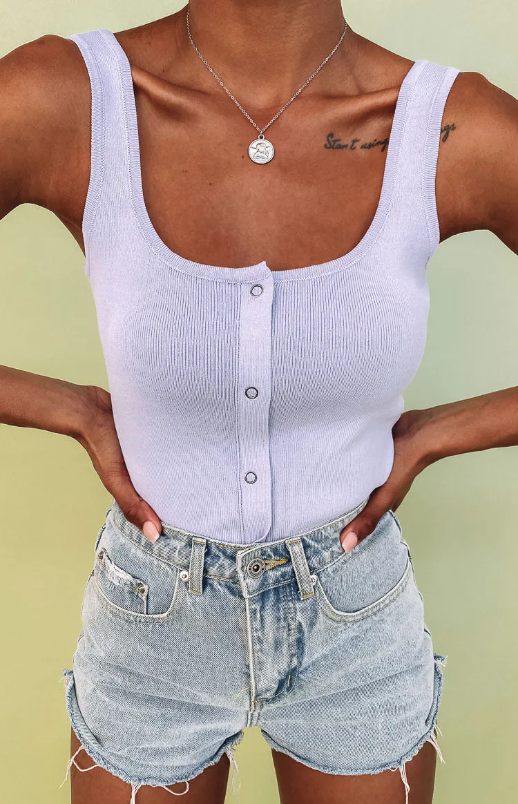 Mariah Stud Top Lilac sold by Beginning Boutique product image thumbnail 3