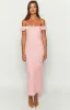 Bellflower Pink Chiffon Maxi Dress sold by Beginning Boutique