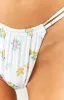 9.0 Swim Sumba White Floral Print Bikini Bottoms sold by Beginning Boutique
