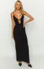 Dilara Black Maxi Dress sold by Beginning Boutique