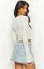 Toffee White Long Sleeve Top sold by Beginning Boutique