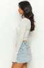 Toffee White Long Sleeve Top sold by Beginning Boutique