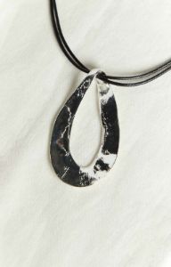 Jasmyn Silver Pendant Necklace sold by Beginning Boutique