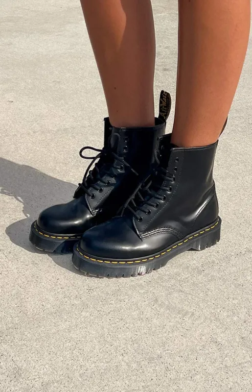 Dr. Martens 1460 BEX 8 Boot Black sold by Beginning Boutique