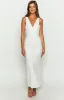 Vira White Maxi Dress sold by Beginning Boutique
