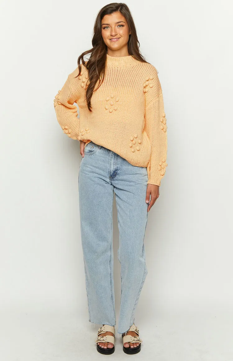 Andrina Yellow Knit Jumper sold by Beginning Boutique product image thumbnail 4