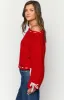 Bea Red Sweater sold by Beginning Boutique